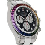 Rolex Daytona 116599RBOW 'Rainbow' White Gold Black Diamond Dial Sapphire Bezel - Image 3