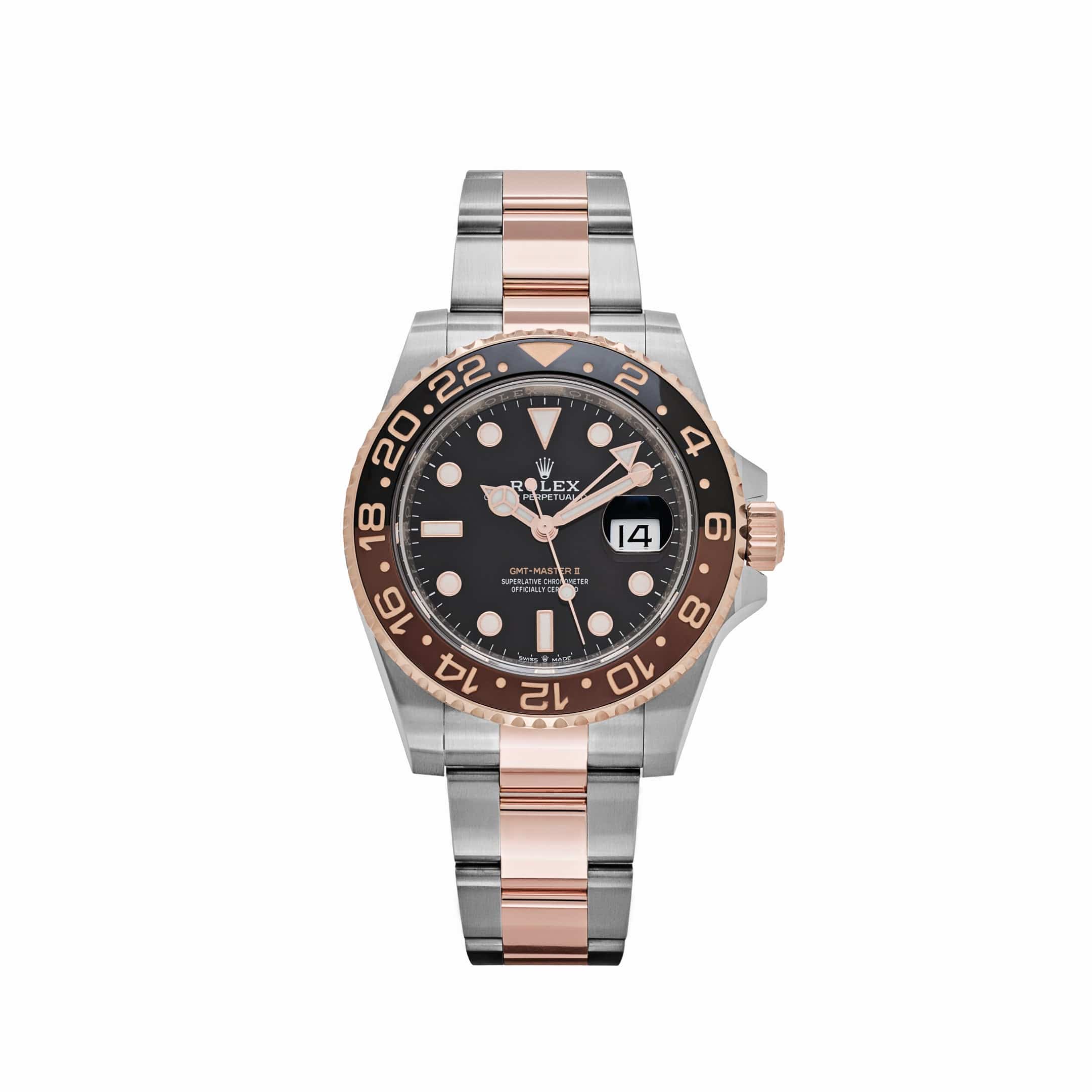 rolex-gmt-master-ii-126711chnr-root-beer-rose-gold-stainless-black-dial-2020-rolex-1132593593.jpg Rolex GMT-Master II 126711CHNR 'Root Beer' Rose Gold Stainless Black Dial (2020) - Image 1