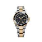 Rolex GMT-Master II 16713 Stainless Steel Yellow Gold Black Dial (1997)