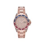 Rolex GMT-Master II 126755SARU Rose Gold Sapphire and Ruby