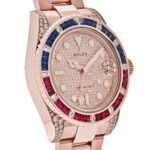 Rolex GMT-Master II 126755SARU Rose Gold Sapphire and Ruby - Image 3