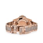 Rolex GMT-Master II 126755SARU Rose Gold Sapphire and Ruby Diamond Pave - Image 4