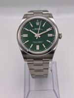 Rolex Oyster Perpetual 41 124300 Stainless Steel Green Dial - Image 2