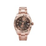 Rolex Sky-Dweller 326935 Rose Gold Chocolate Arabic Numeral Dial