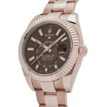Rolex Sky-Dweller 326935 Rose Gold Chocolate Dial Oyster - Image 3