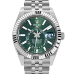 Rolex Sky-Dweller 336934 Stainless Steel Green Dial Jubilee (2025) - Image 4