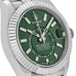 Rolex Sky-Dweller 336934 Stainless Steel Green Dial Jubilee (2025) - Image 7