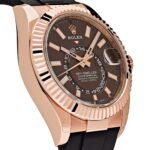 Rolex Sky-Dweller 326235 Rose Gold Brown Chocolate Dial Oysterflex - Image 3
