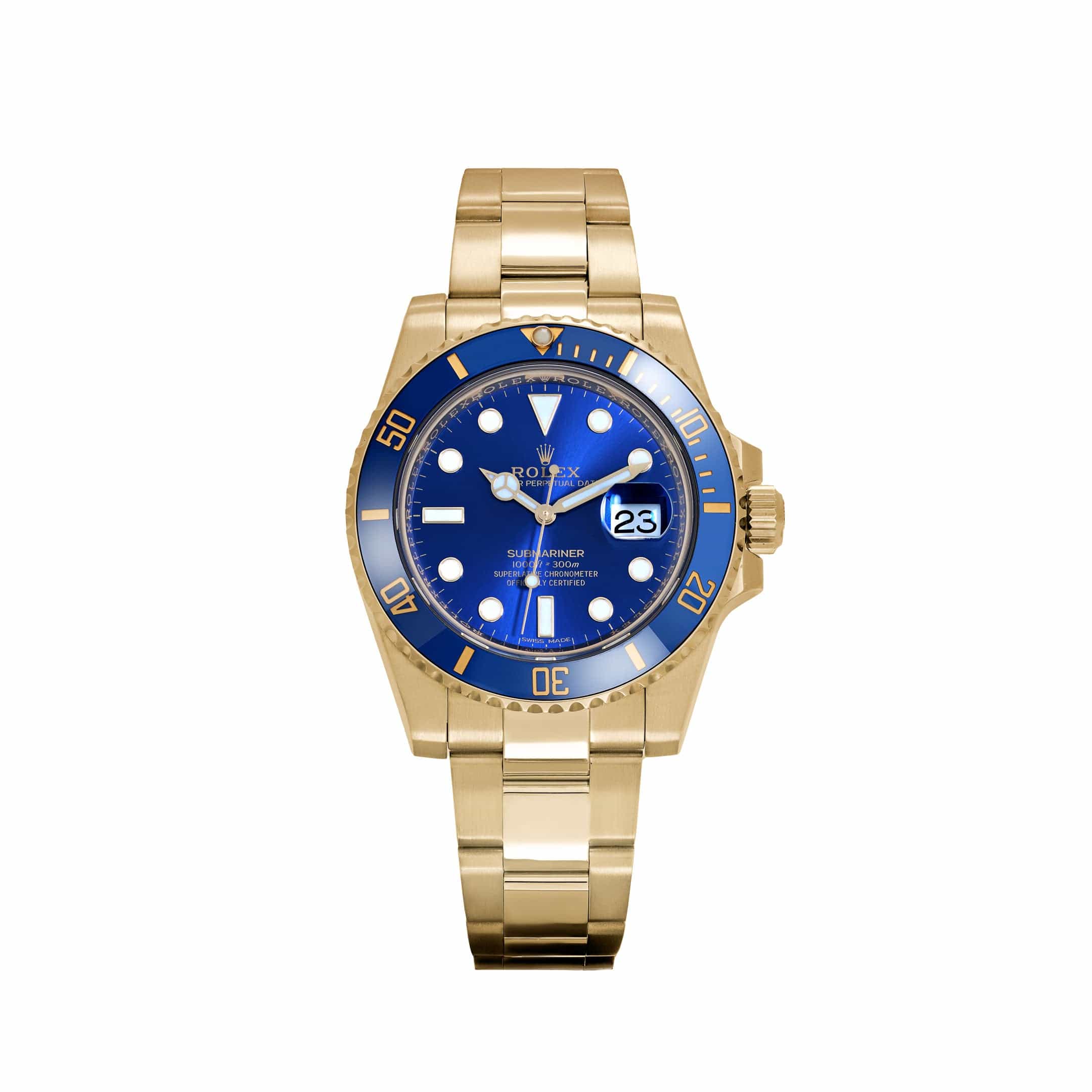 rolex-submariner-date-116618lb-yellow-gold-blue-dial-2019-rolex-1189866092.jpg Rolex Submariner Date 116618LB Yellow Gold Blue Dial - Image 1