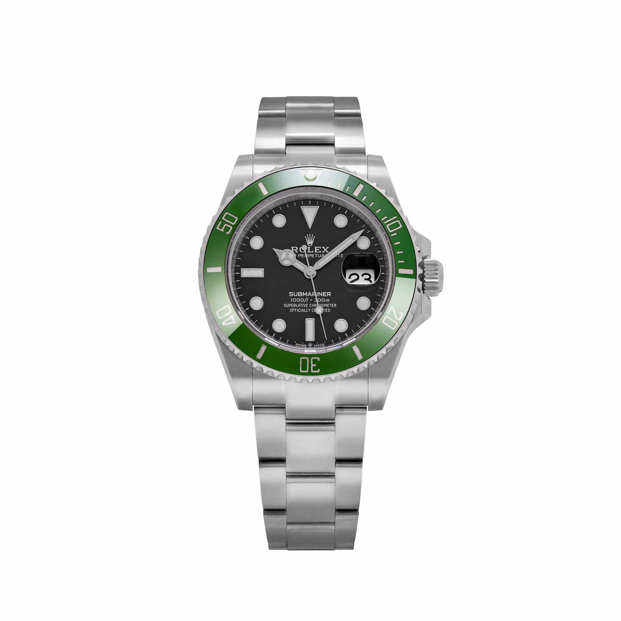 rolex-submariner-date-126610lv-starbucks-mk2-stainless-steel-black-dial-oyster-2025-rolex-1210641132.jpg Rolex Submariner Date 126610LV 'Starbucks MK2' Stainless Steel Black Dial Oyster (2025) - Image 1