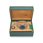 Rolex Submariner Date 16610LV 'Kermit' Bezel Flat 4 Stainless Steel Black Dial Oyster (2003) - Image 7