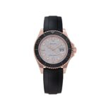 Rolex Yacht-Master 40 126655 Rose Gold Pave Diamond Dial